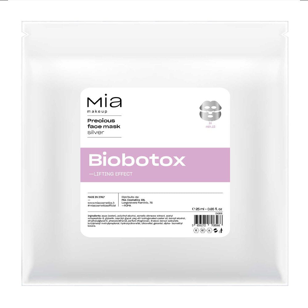 PRECIOUS FACE SHEET MASK SILVER BIOBOTOX20 ml